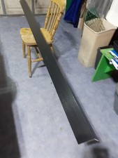 UPVC Roof Edging Trim, Make:Paptrim, Black, Right angle section,100/80mm.  2pcs