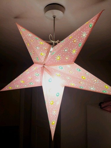 Star cardboard light - light, shade