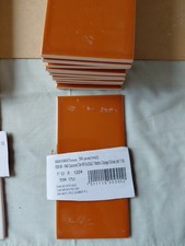 Ceramic Wall Tiles  Matrix, Orange Gloss.  Supplied By Topps TILES