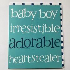 New Baby , New Baby Boy Card