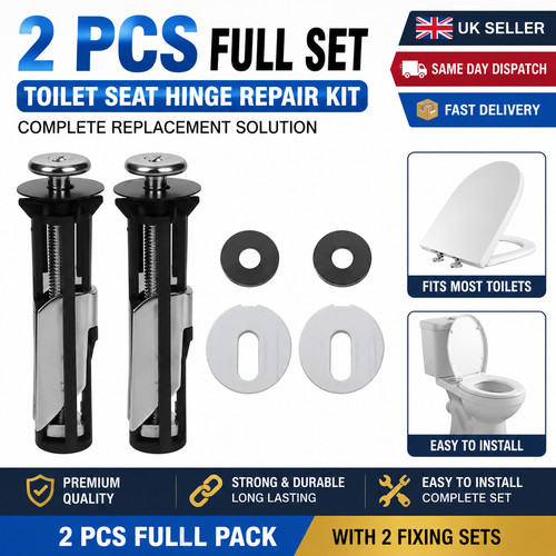 2pc heavy duty toilet seat - 2pc,
