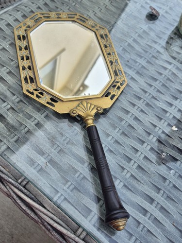 Antique french brass hand - french,