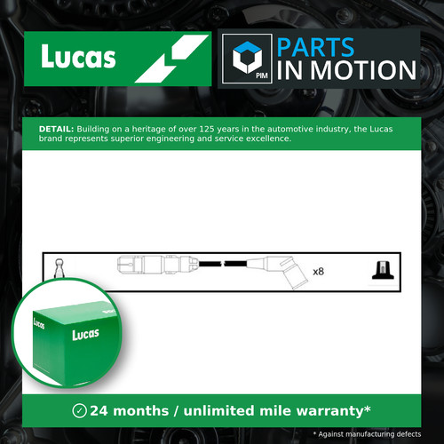 Leads ignition cables set - leads,