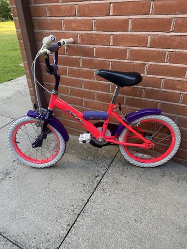 Girls pink wheel bike - girls, 12”