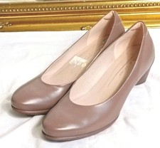 Ecco slip on nude court shoes