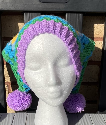 Handmade crochet jester - handmade,