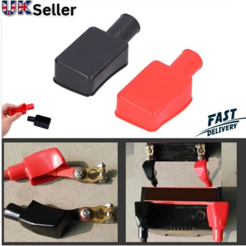 Battery terminal covers - 2x, for