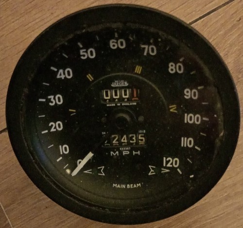 Vintage british jaeger 120mph - british,