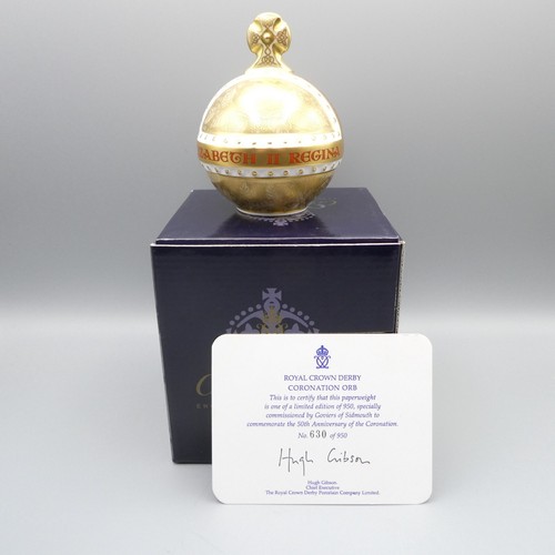 Coronation orb crown derby - orb,
