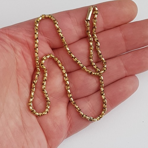Yellow gold belcher - 16", &