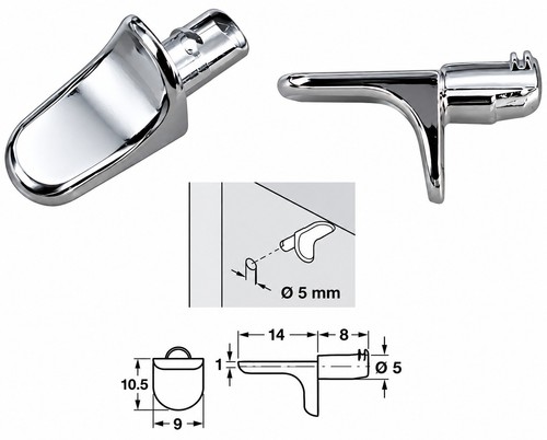 Steel shelf supports metal - shelf,