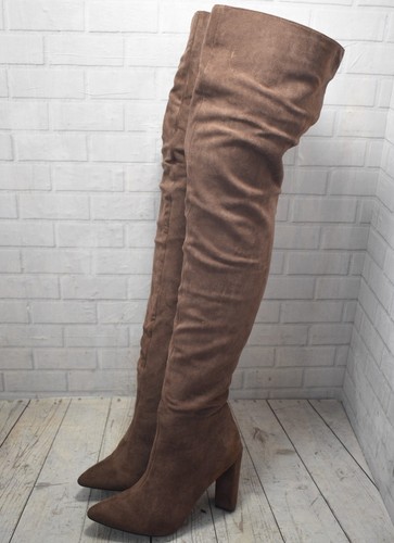 Womens boohoo brown - zip, up