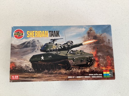 Airfix sheridan tank kit - airfix,