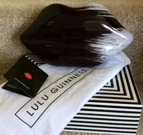 Rare lulu guinness black - rare, black/chalk