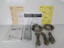 Sony S-Master DVD DAV Home Theatre Wires & Documents *Read Description*