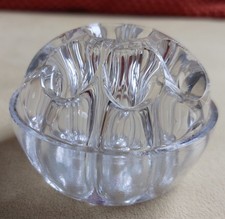Vintage art deco glass - glass, flower