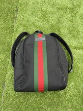 Gucci Backpack Black Canvas