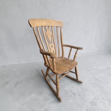 Large Vintage Rocking Chair /