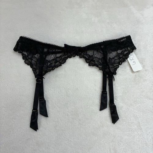 Senza lace suspender belt - lace,
