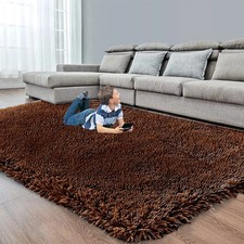 Large Shaggy Rugs Anti Slip