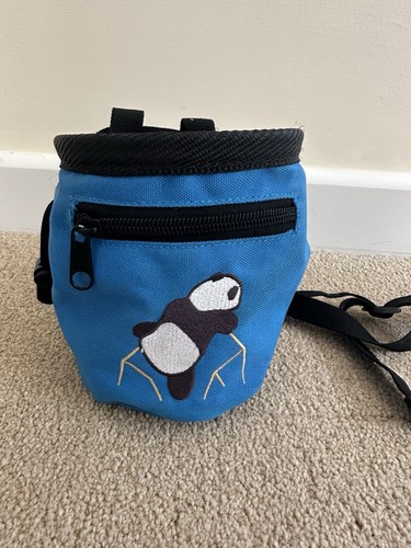 Rock climbing chalk bag with - climbing,