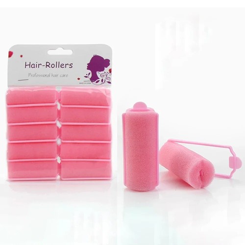 10x soft foam hair rollers - foam,
