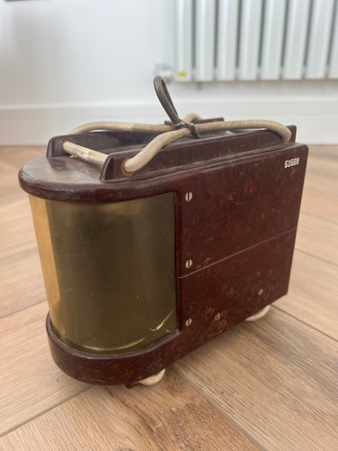 Old bakelite cased ww2 german - bakelite,