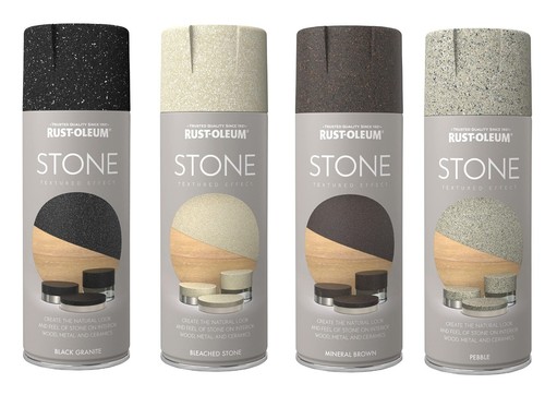Rustoleum stone effect spray - effect,
