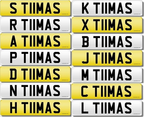 Thomas number plates - number, private