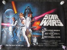 STAR WARS ORIGINAL QUAD POSTER