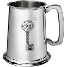 Pewter beaker 21st birthday - 21st,