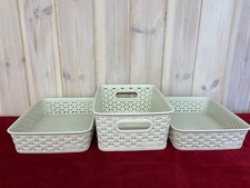 Curver Plastic Rattan Storage
