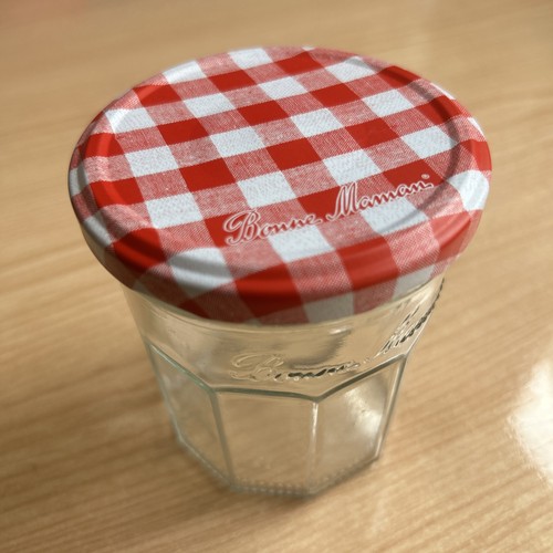 Bonne maman glass jam jar - maman,