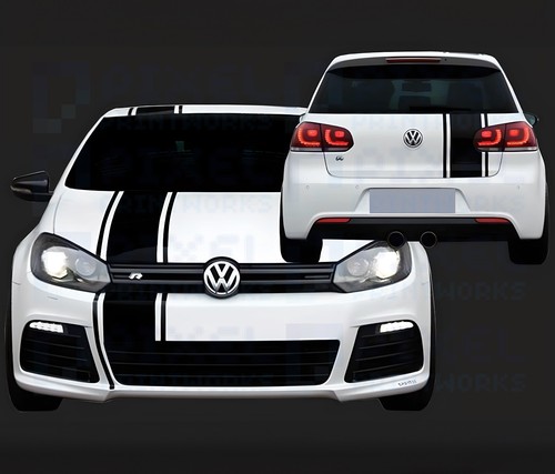 Bonnet roof boot stripe kit - bonnet,,
