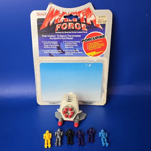 Bluebird manta force - manta, porcupine