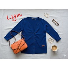 Lyn Cornflower Blue Cardigan