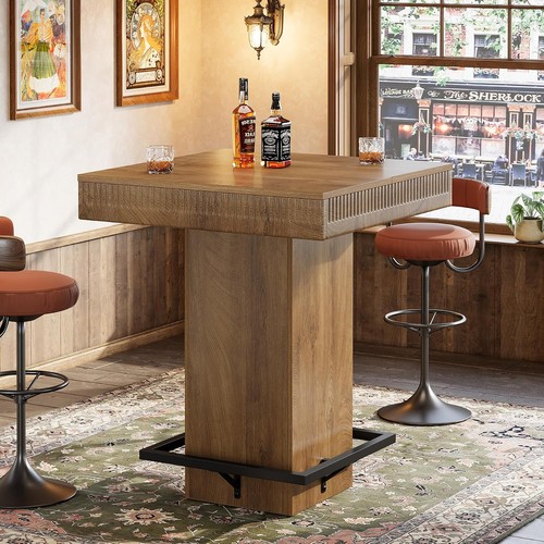 Square wooden bar - 37.4",