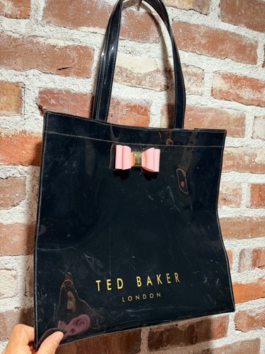 Ted baker london black pvc - ted,