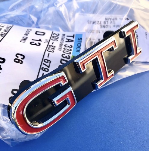 Logo gti grille golf mk7 - logo, 7