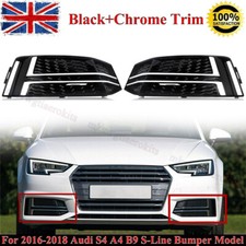 Pair Front Fog Light Grille