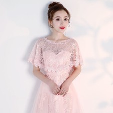 Lady Floral Lace Capelet Shawl