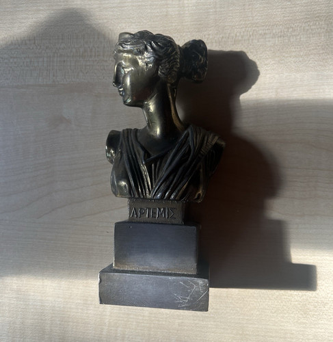 Xem artemis bronze bust - artemis,