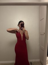 Jovani Red Prom Dress Size 4/6 Worn Once Excellent Condition