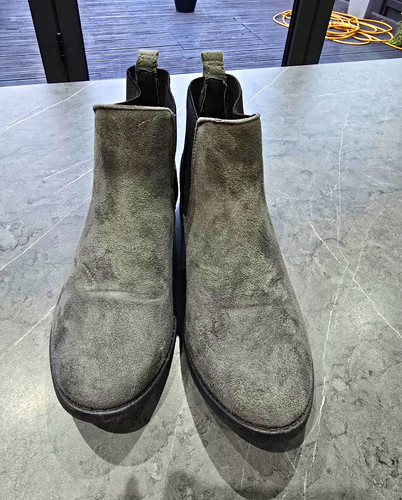 Women grey suede chelsea - grey,