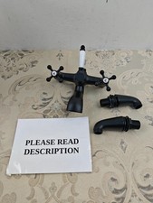 Blcak Victorian Bath Taps ,Luckyhome Traditional (PLEASE READ)