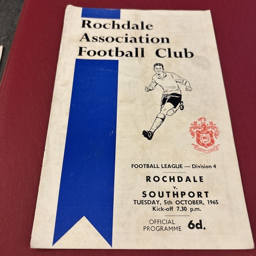 Rochdale southport 1965 - v,