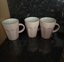 Set Of 3 Ceramic Mugs Small