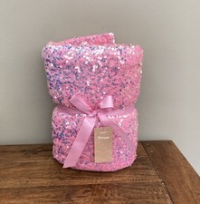 NEXT Throw Pink Sequins