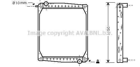 Fits daihatsu mira radiator - daihatsu,