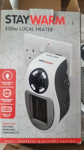 Lloytron staywarm 500w plugin - lloytron,